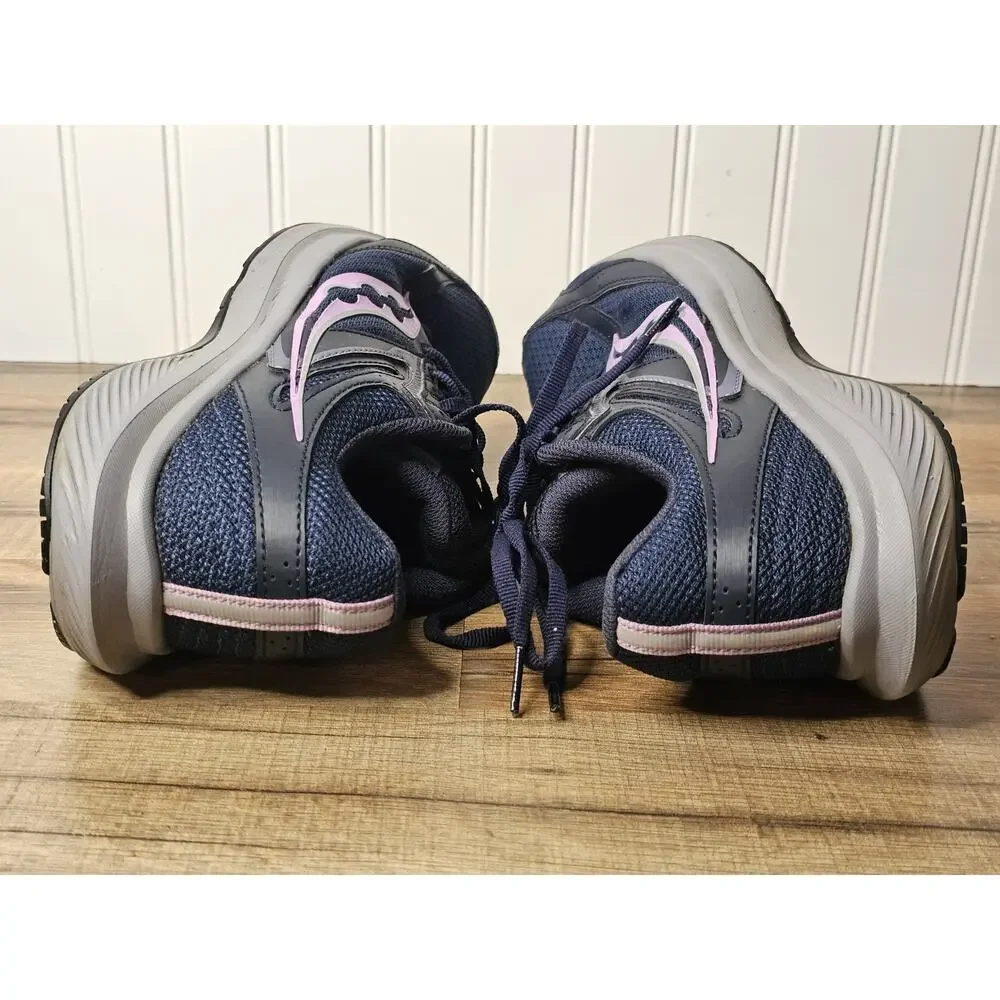 Saucony Cohesion 17 Navy Blue Running Sneakers Women's Size 8